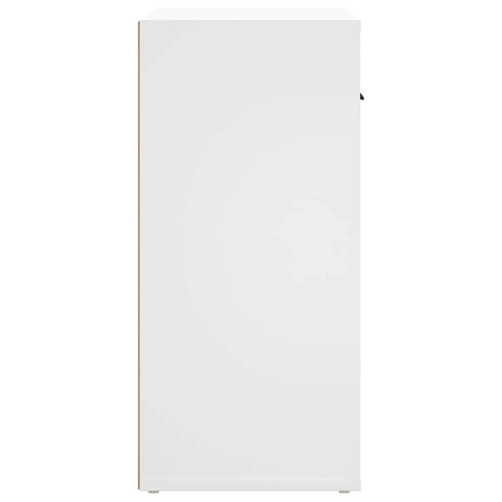 Sideboard Storage Cabinet for Home 80x33x70 cm White