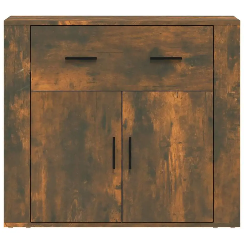 Brown Engineered Wood Sideboard Cabinet