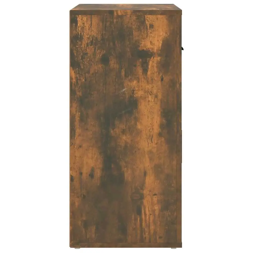 Brown Engineered Wood Sideboard Cabinet