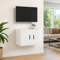 Specifications of White Wall Mounted TV Cabinet with Storage