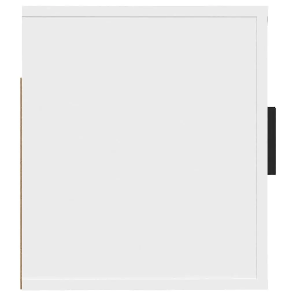 White Wall Mounted TV Cabinet with Storage