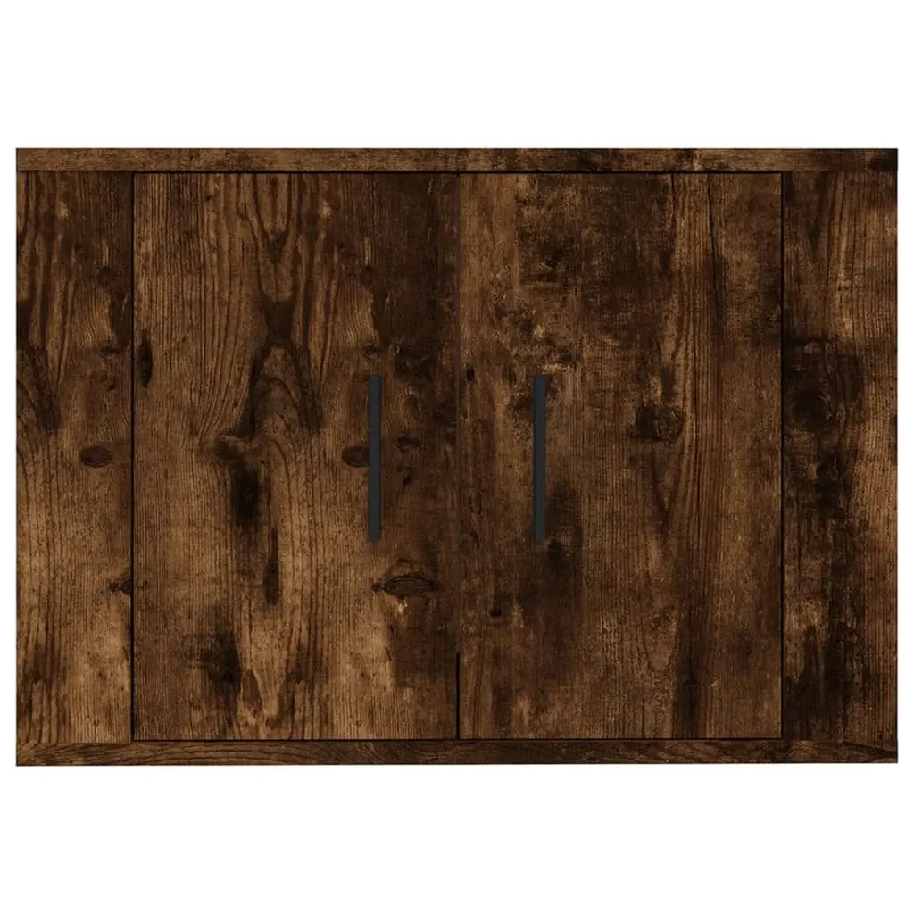 Wall Mounted TV Cabinet for Living Room Brown Engineered Wood 57x34.5x40cm