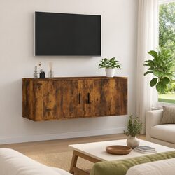 Engineered Wood TV Cabinet, 100x34.5x40cm, Brown