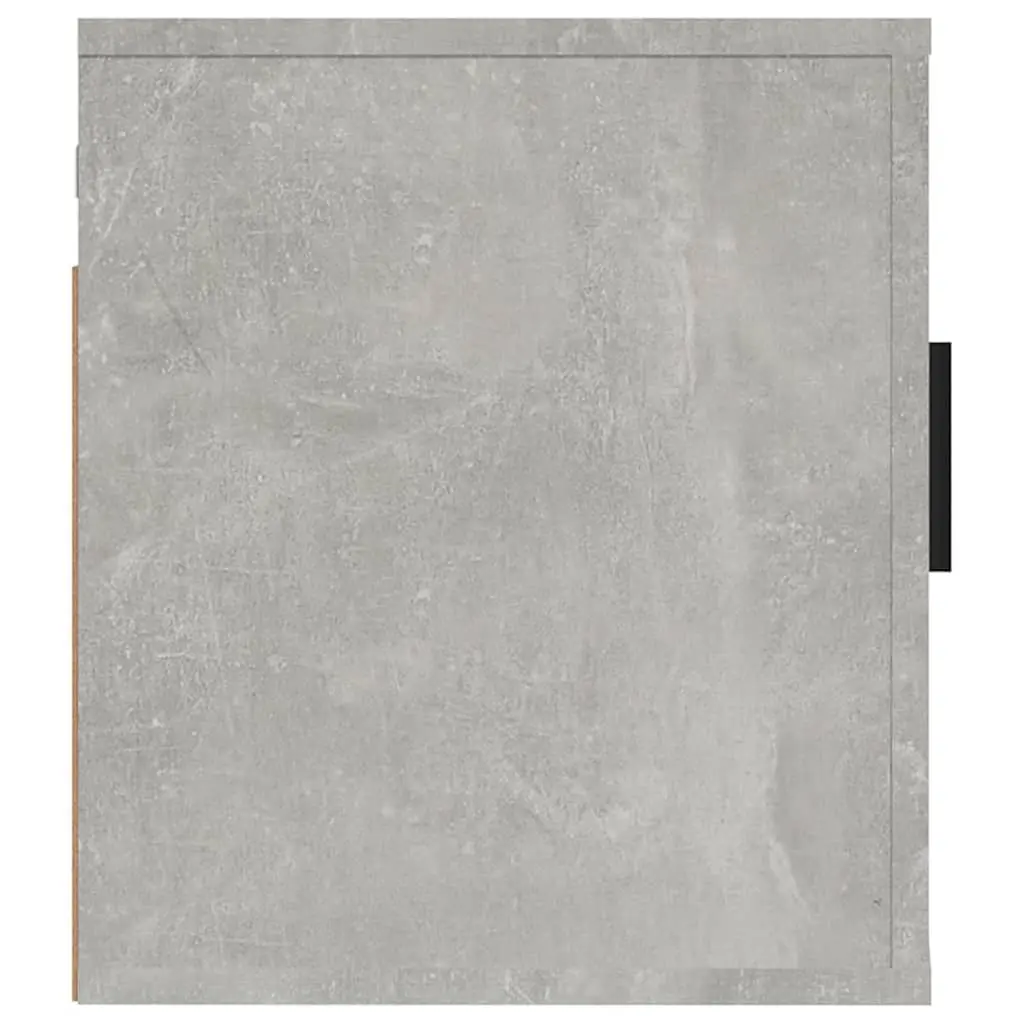 Grey Media Storage Wall Cabinet for TV Use 40x34.5x40cm