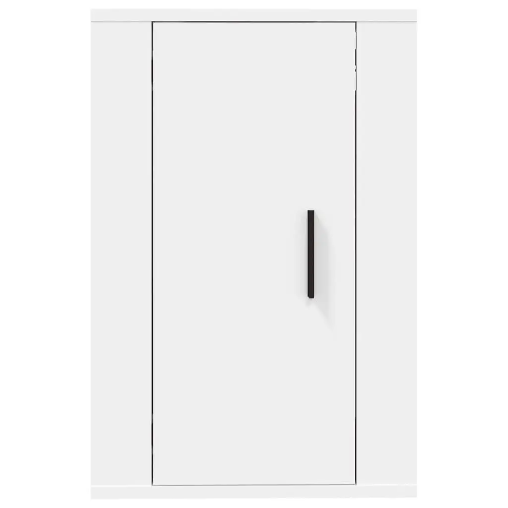 Wall Mounted TV Cabinet White 40x34.5x60 cm