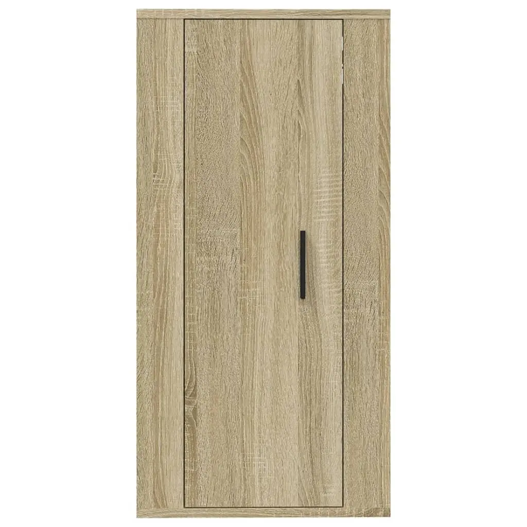 Brown Wall-Mounted TV Cabinet