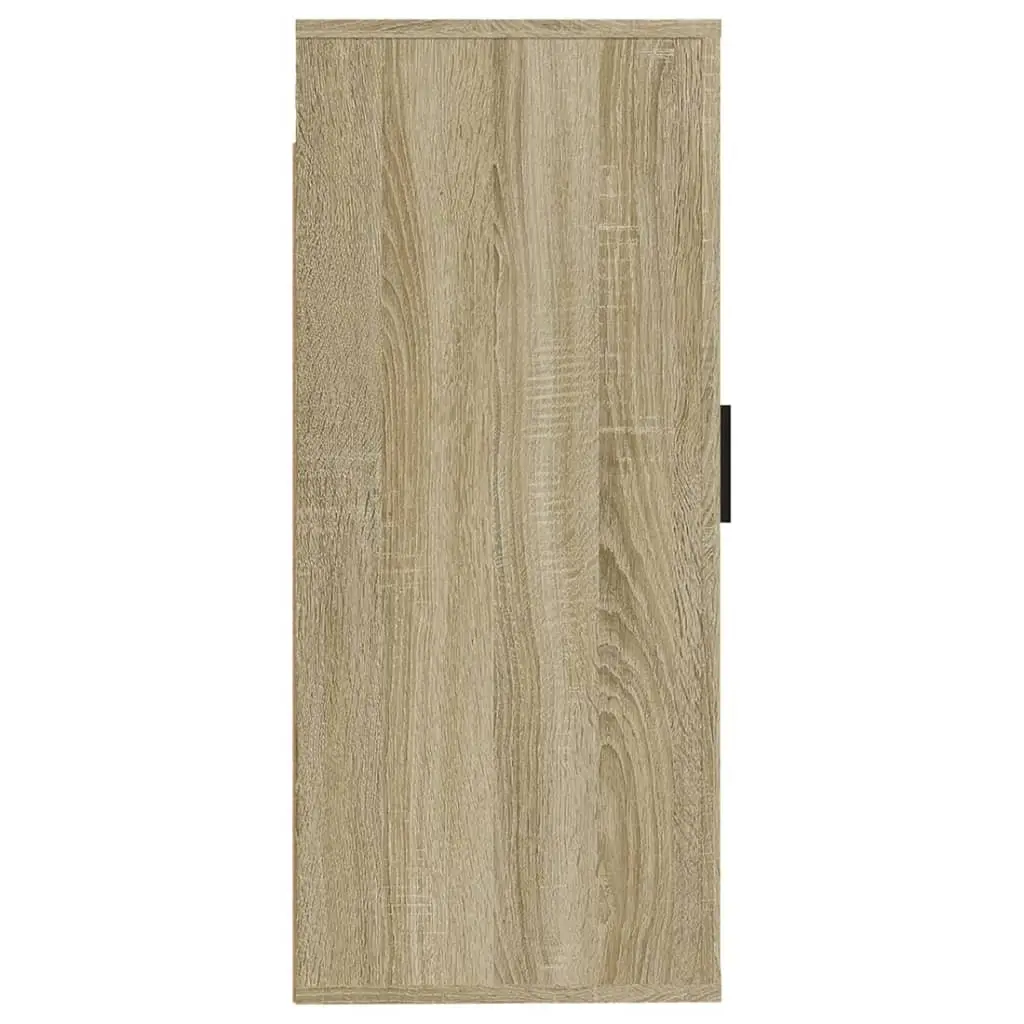 Brown Wall-Mounted TV Cabinet
