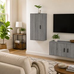 Specifications of Grey Wall Mounted TV Cabinet