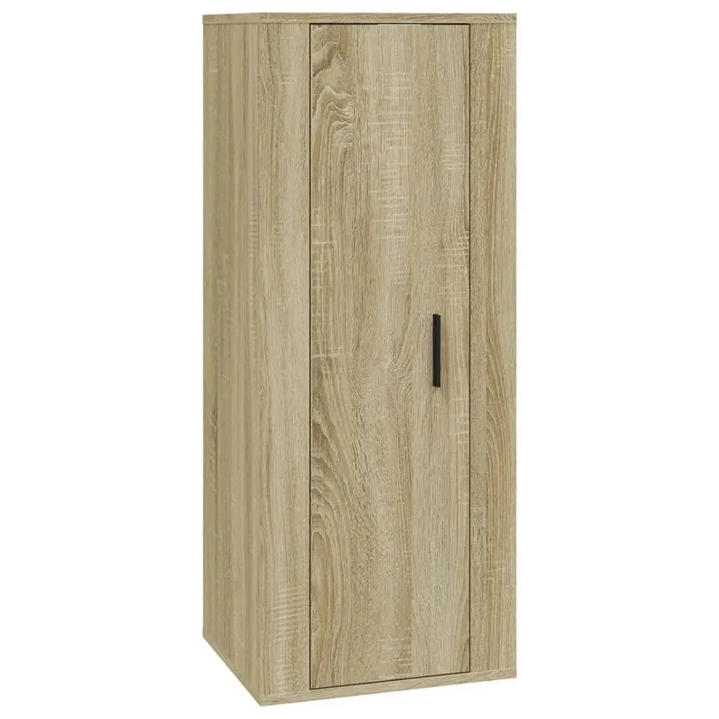 Wall Mounted TV Cabinet for Living Room Bedroom Brown 40 x 34.5 x 100 cm