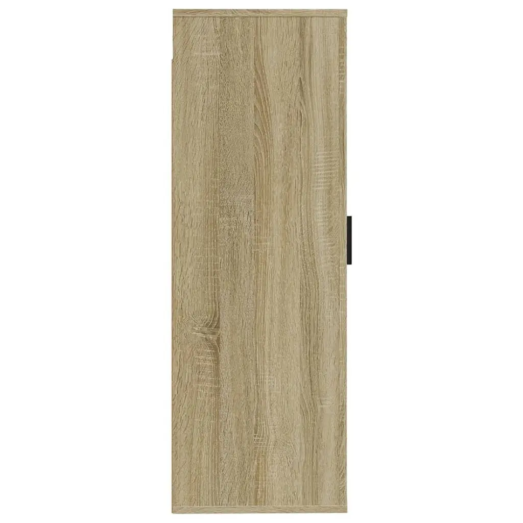Wall Mounted TV Cabinet for Living Room Bedroom Brown 40 x 34.5 x 100 cm