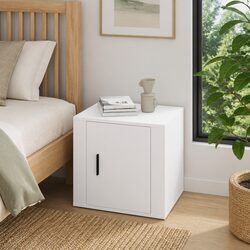 White Bedside Cabinet Specifications and Details