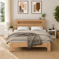 Bedside Cabinets 2 pcs White Storage Nightstand Bedroom Furniture Set Organiser