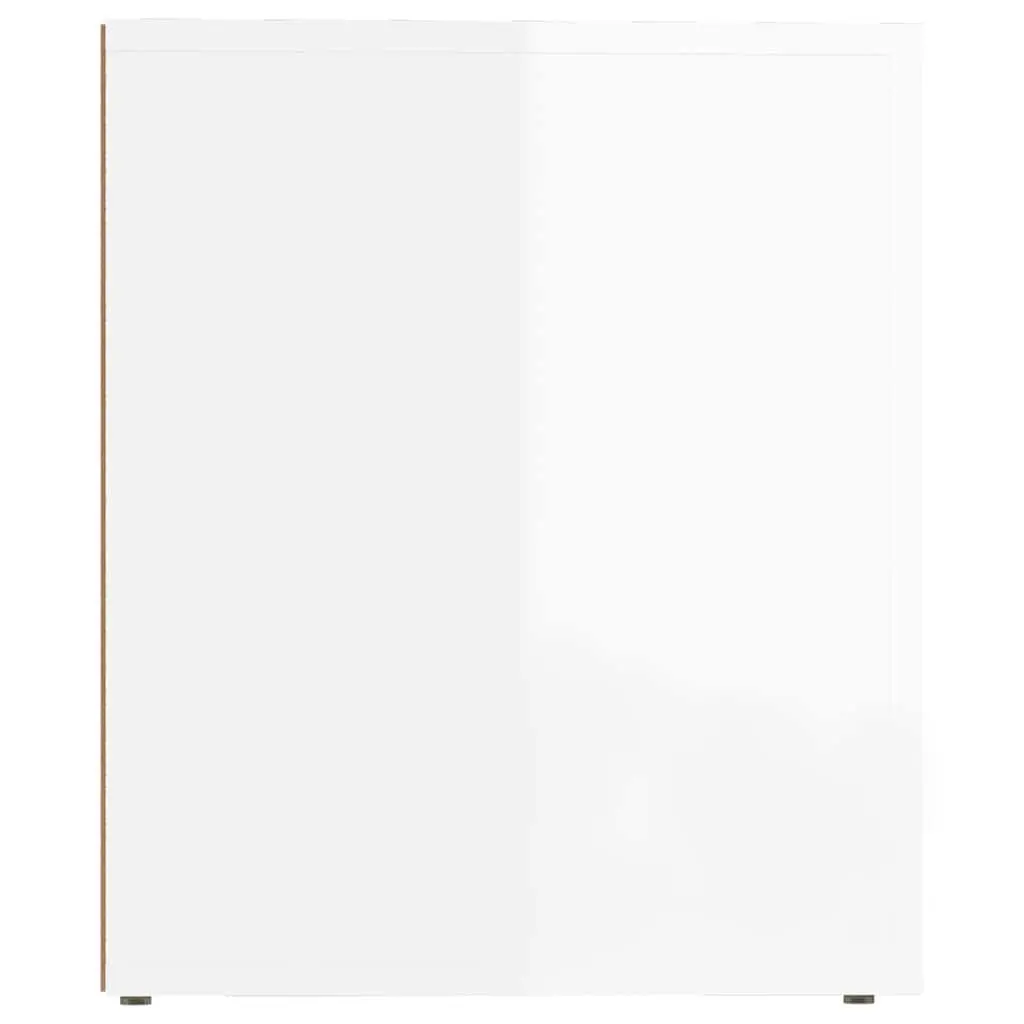 Bedside Cabinets White Storage Nightstand Bedroom Furniture Set 50 x 39 x 47 cm