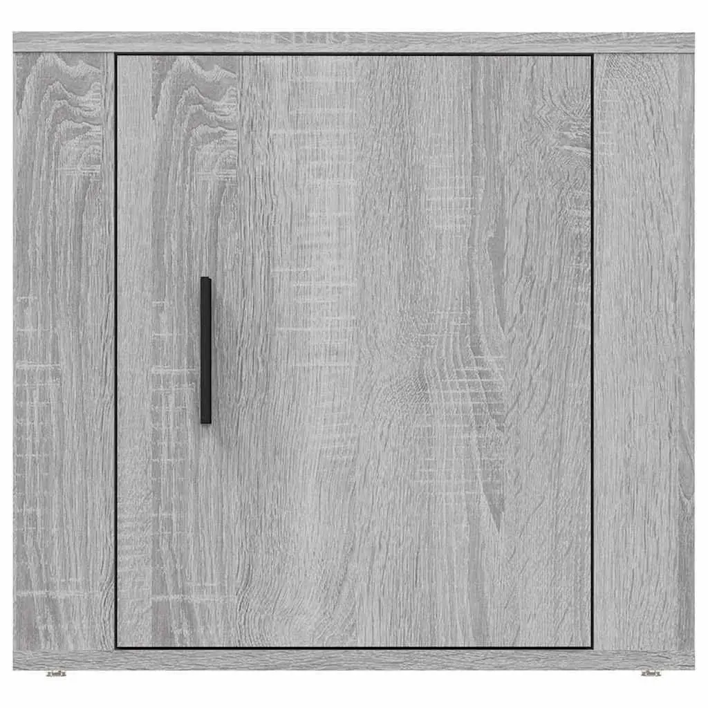 Bedside Storage Cabinets 2 pcs Grey Sonoma Nightstand Side Table 50x39x47cm