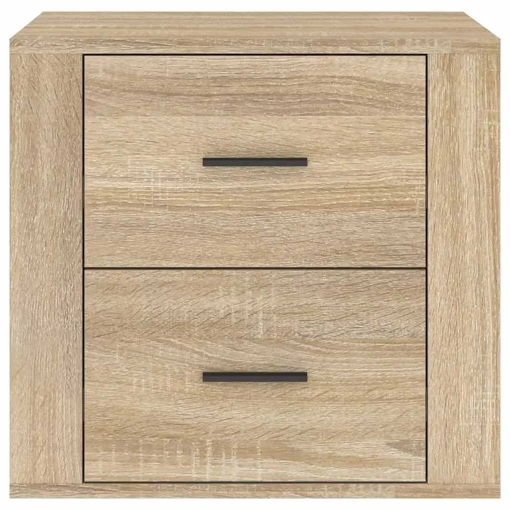 Brown Wooden Bedside Cabinet