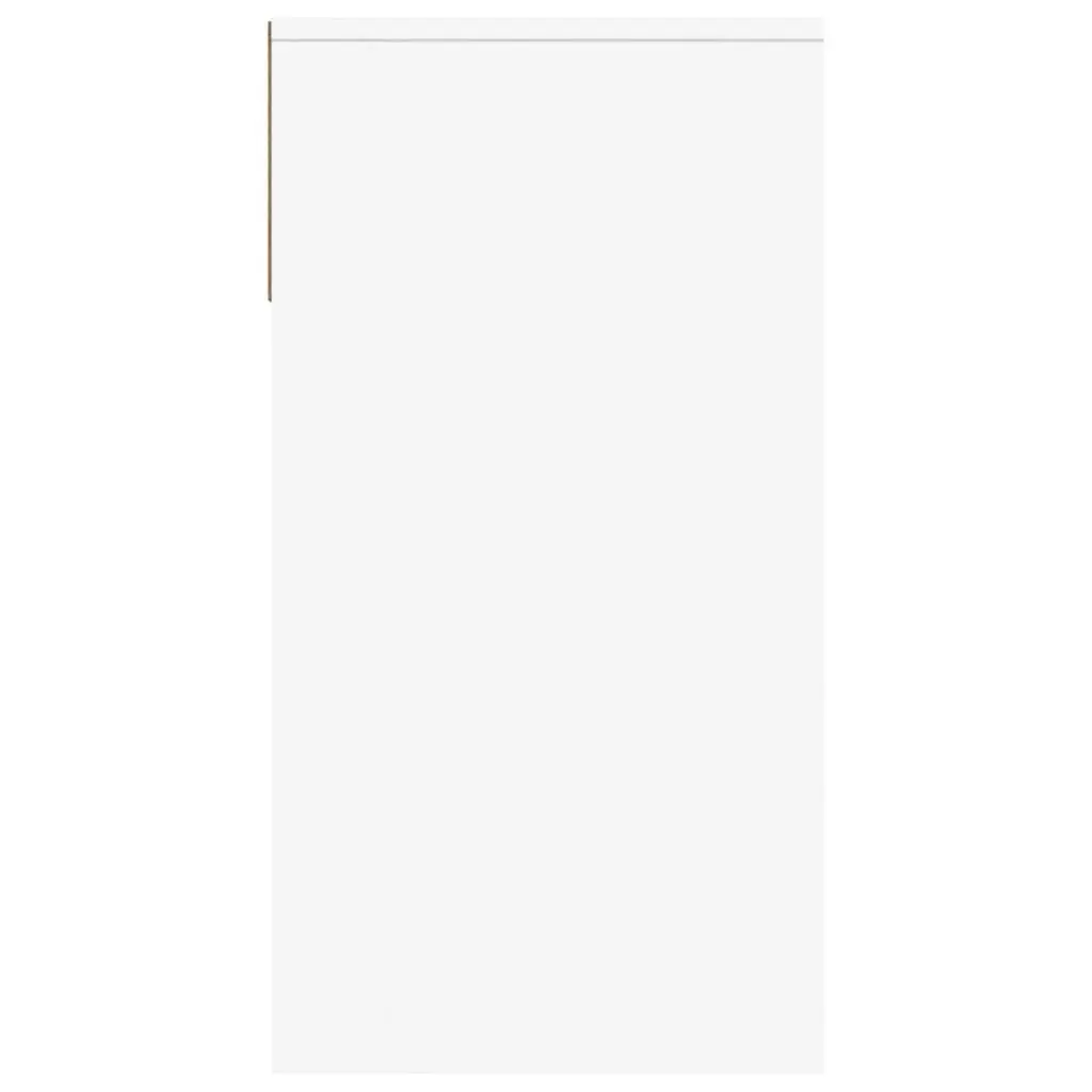 Console Table White 100x39x75 cm Engineered Wood Entryway Hallway Storage