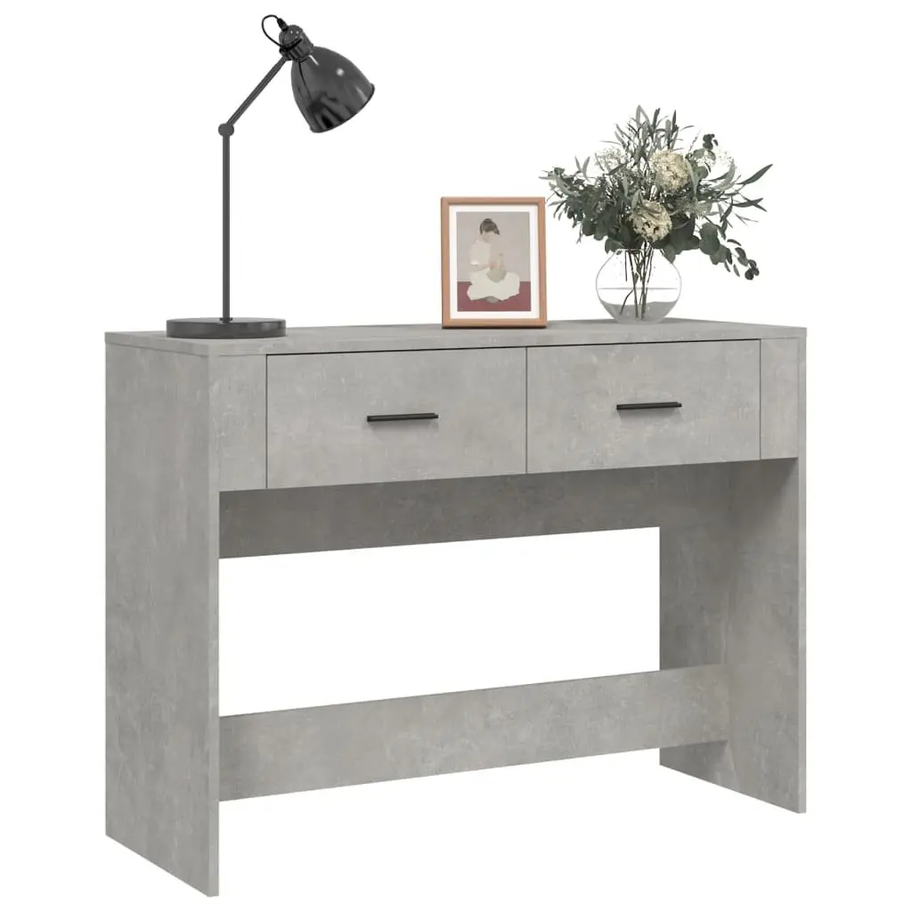 Console Table Grey Entryway Hallway 100W x 39D x 75H cm
