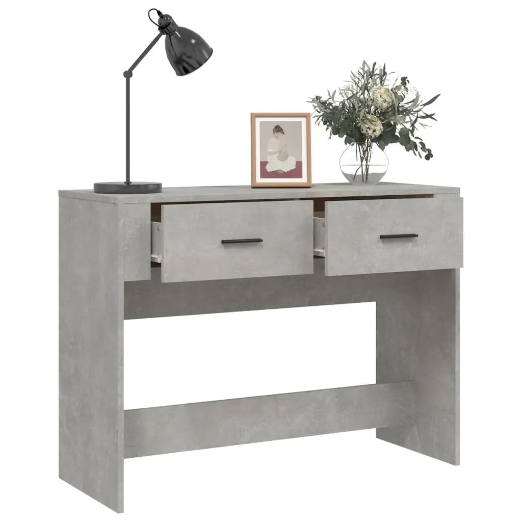 Console Table Grey Entryway Hallway 100W x 39D x 75H cm