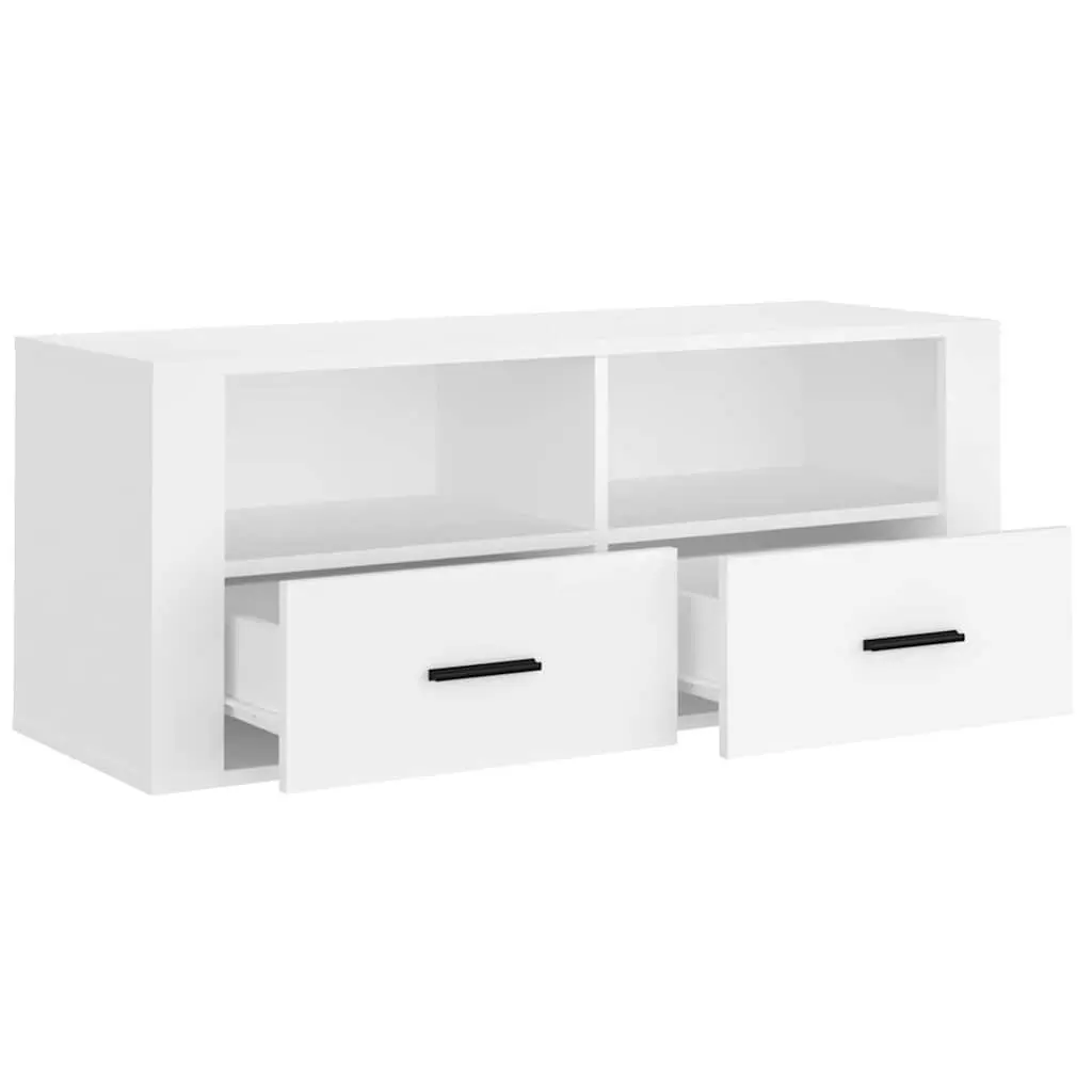 TV Cabinet White Living Room 100x35x40 cm