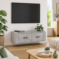 Wall-Mounted TV Cabinet Dimensions: 80 x 36 x 25 cm