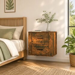 Dimensions and Features of Floating Bedside Cabinet