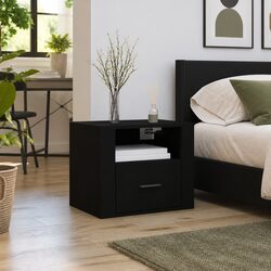 Specifications of the Wall-Mounted Black Cabinet