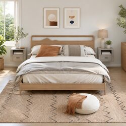 Specifications for Wall-Mounted Bedside Cabinets – Grey