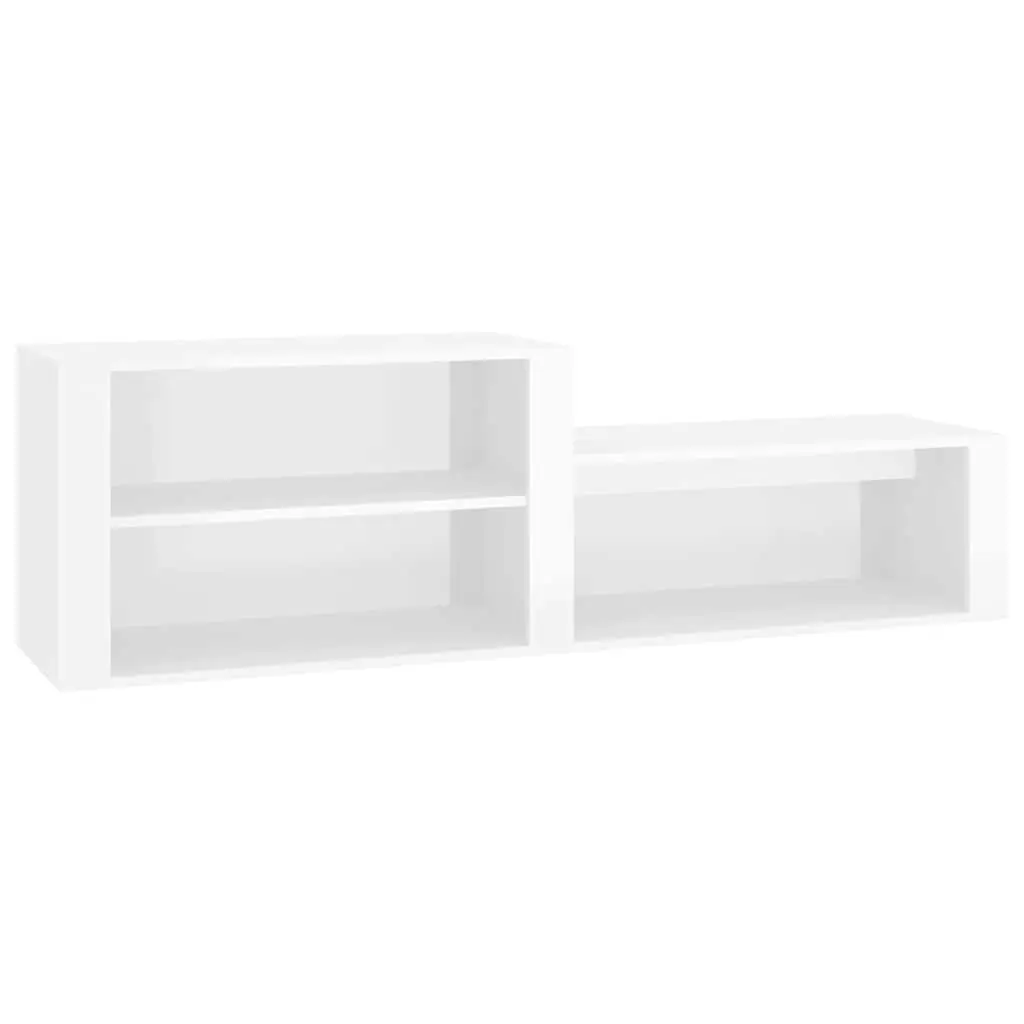 Shoe Cabinet Storage Organiser White Engineered Wood Multiple Compartments