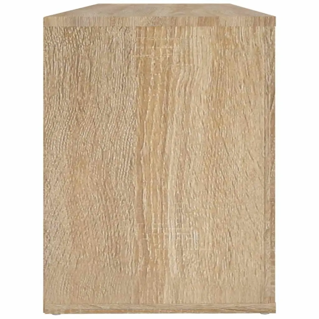 Shoe Cabinet Storage Organiser Beige Engineered Wood Hallway 100 x 35 x 45 cm