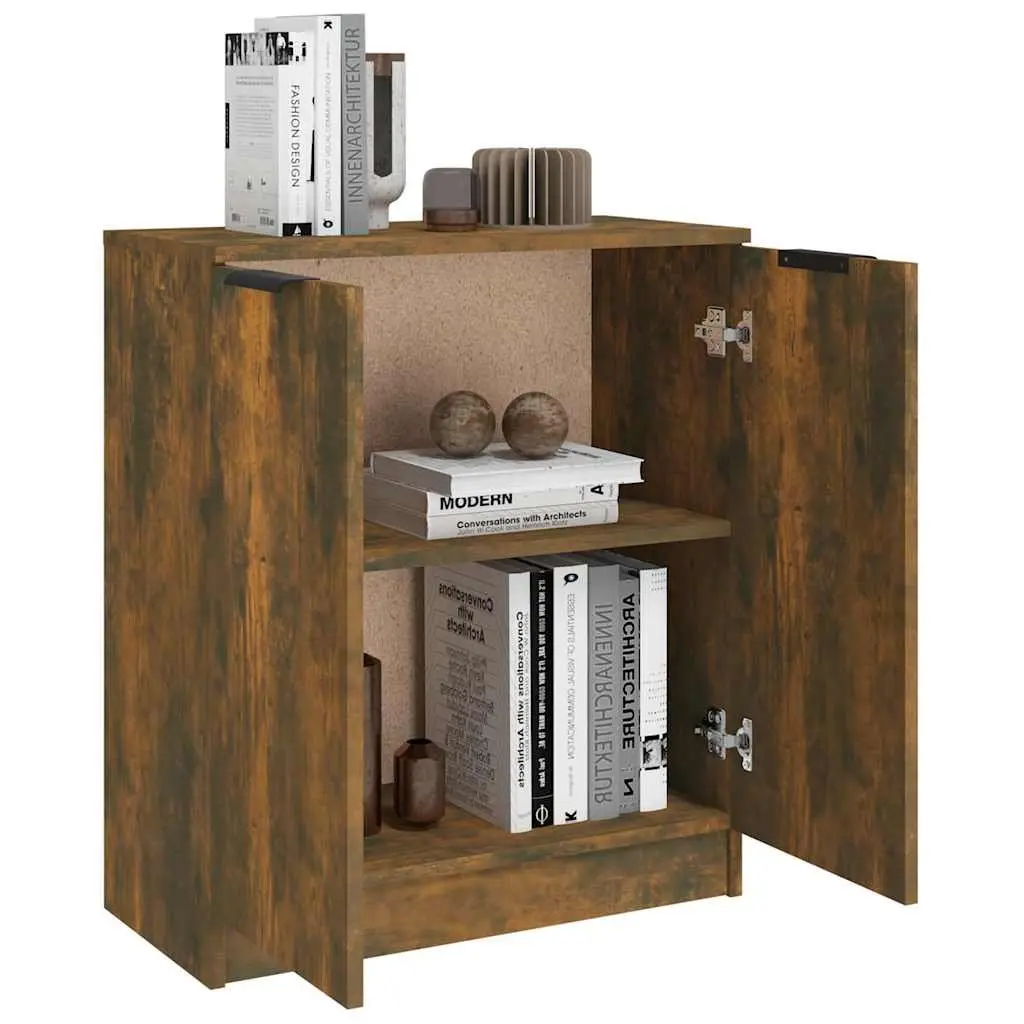 Sideboard Brown Engineered Wood Cabinet Storage Furniture 60x30x70 cm Display