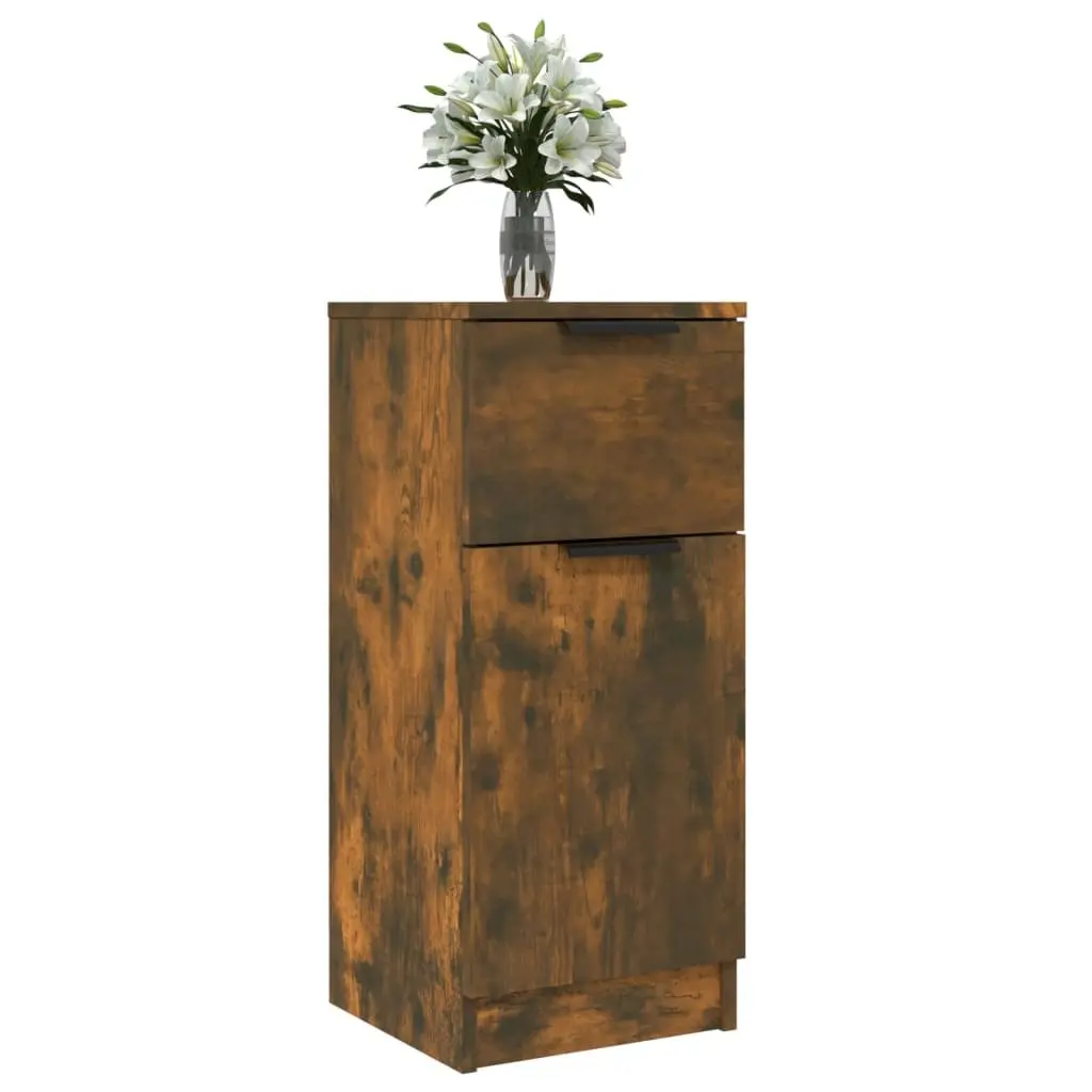 Brown Engineered Wood Sideboard Cabinet