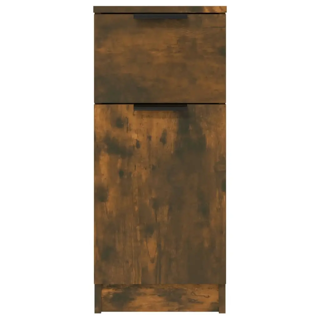 Brown Engineered Wood Sideboard Cabinet