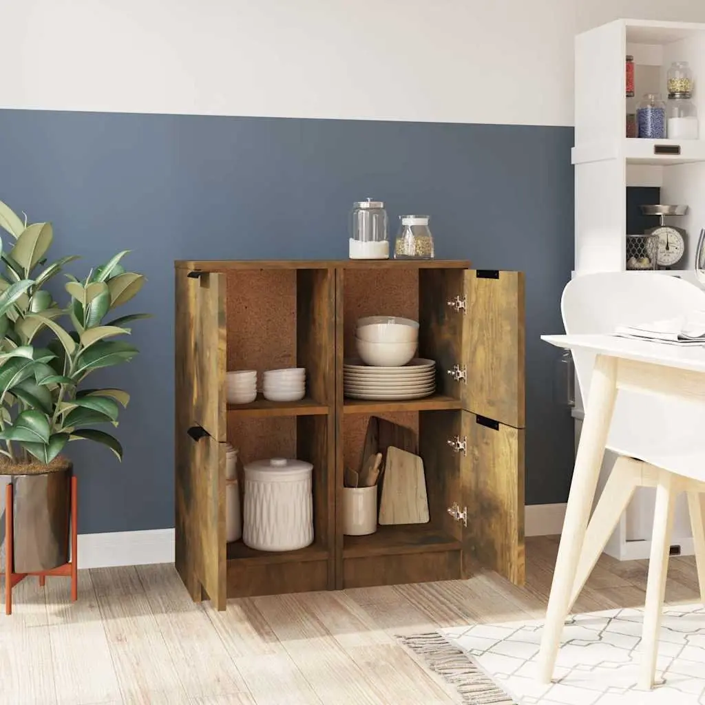 Sideboard Cabinet Living Room Bedroom Hallway 30x30x70 cm Brown Engineered Wood