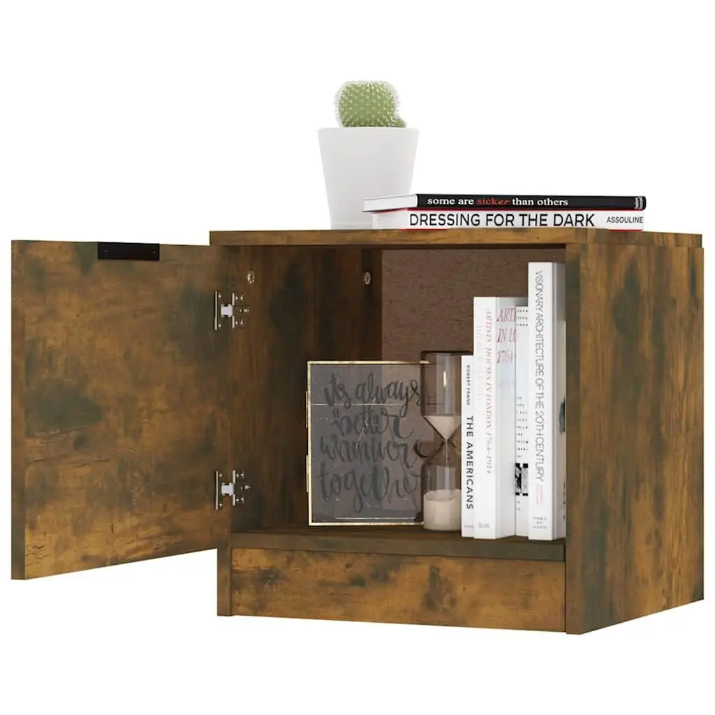 Bedside Cabinets for Bedroom Storage 40x39x40 cm Brown 2 Piece