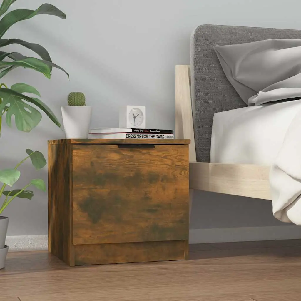 Bedside Cabinets for Bedroom Storage 40x39x40 cm Brown 2 Piece