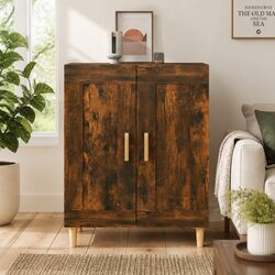 Specifications for Brown Smoked Oak Sideboard Cabinet