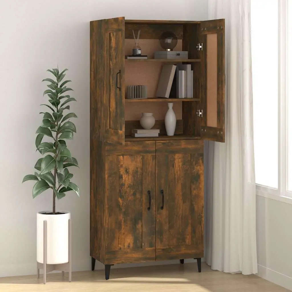 Brown Sideboard Storage Cabinet