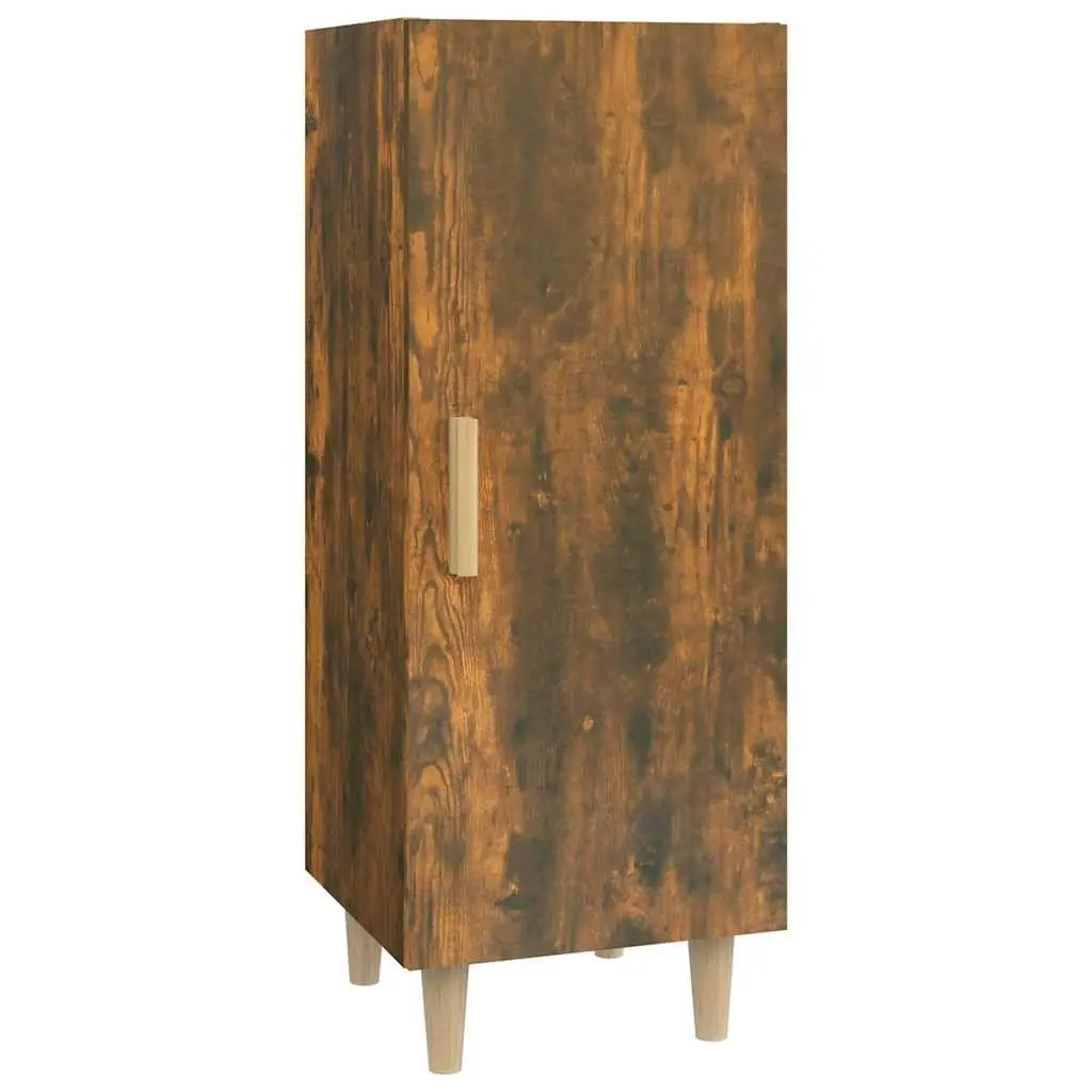 Brown Sideboard Cabinet with Storage Compartments Living Room Furniture