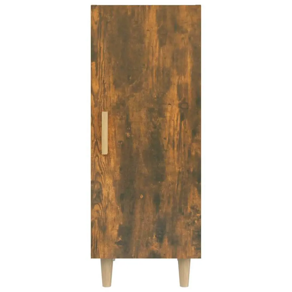 Brown Sideboard Cabinet with Storage Compartments Living Room Furniture