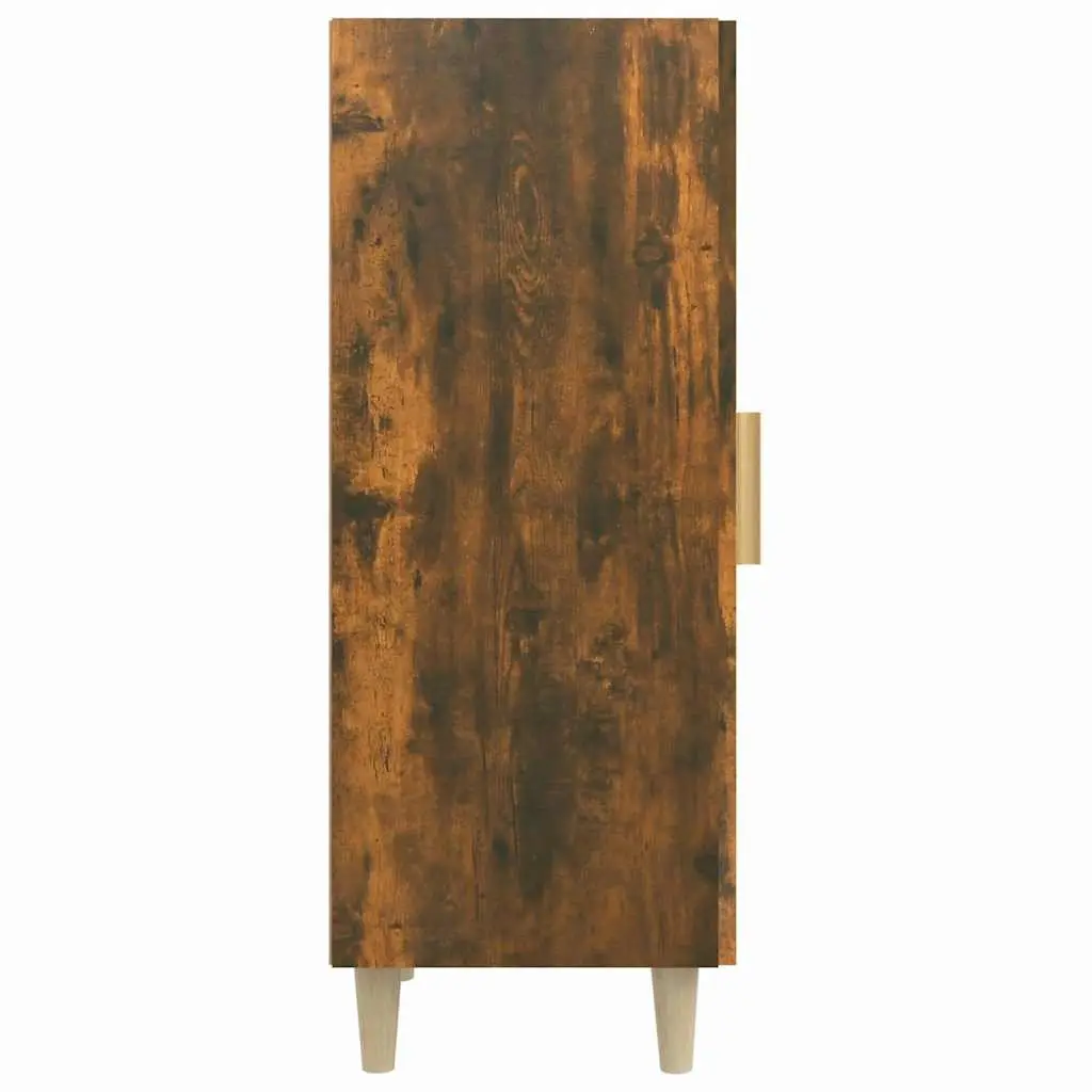 Brown Sideboard Cabinet with Storage Compartments Living Room Furniture