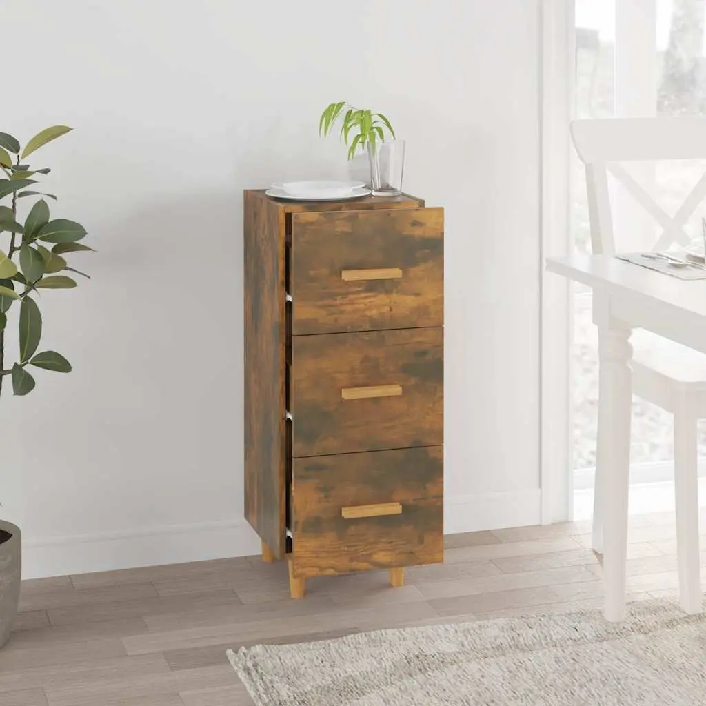 34.5x34x90cm Brown Sideboard