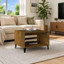 Coffee Table Specifications: 60W x 50D x 40H cm Brown