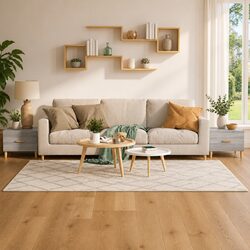 Technical Specs: Set of 2 Coffee Tables Grey Sonoma 50x50x40 cm