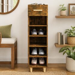 Compact Shoe Cabinet Dimensions: 30 x 35 x 105 cm