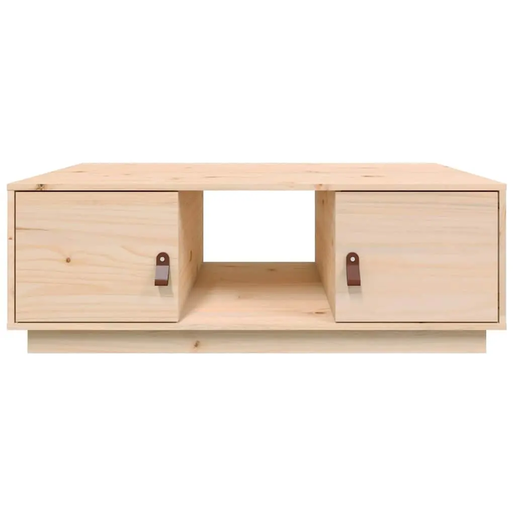 Coffee Table 100x50x35 cm in Solid Pine Wood