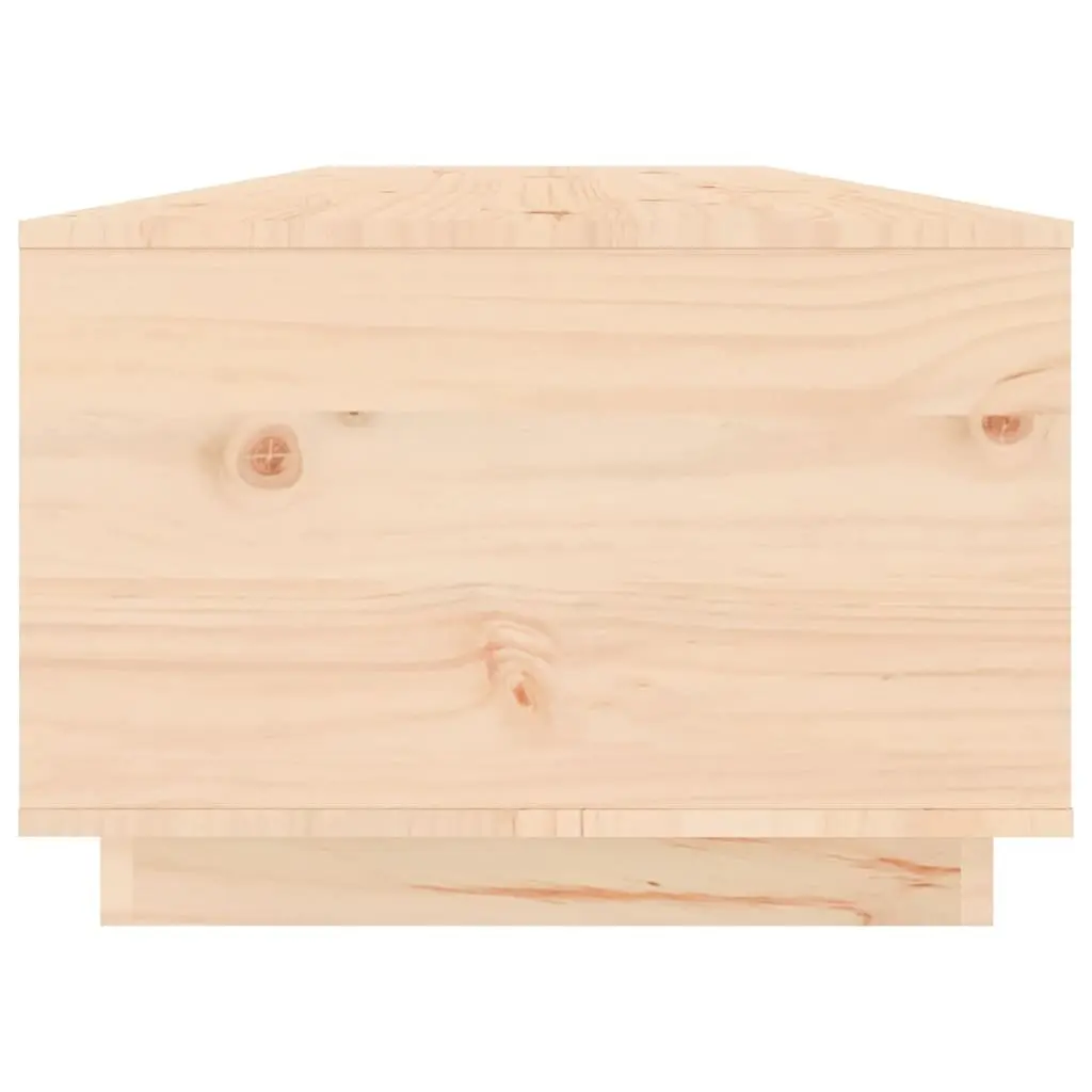 Coffee Table 100x50x35 cm in Solid Pine Wood
