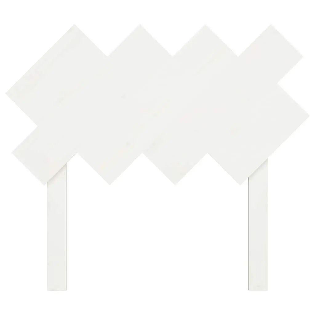 Bed Headboard White 92cm Bedroom Furniture Solid Pine Wood