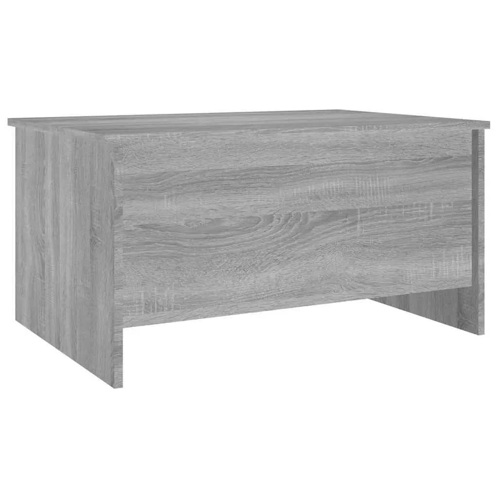 Coffee Table Grey Sonoma Lift-Top Design Hidden Storage Compartment Living Room