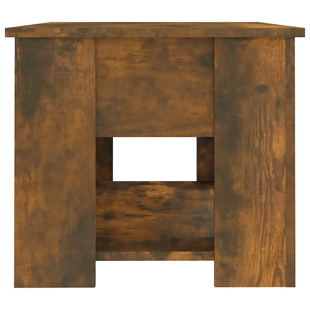 Coffee Table Living Room Brown Engineered Wood Lift Top Storage 79 x 49 x 41 cm