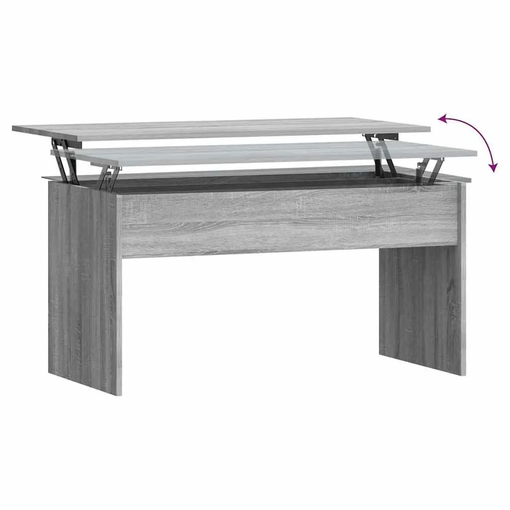 Grey Lift Top Coffee Table